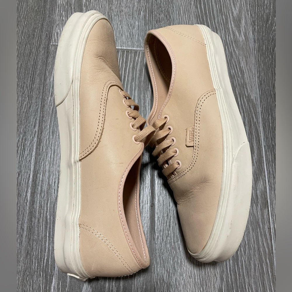Vans ultra cushion leather pink/cream